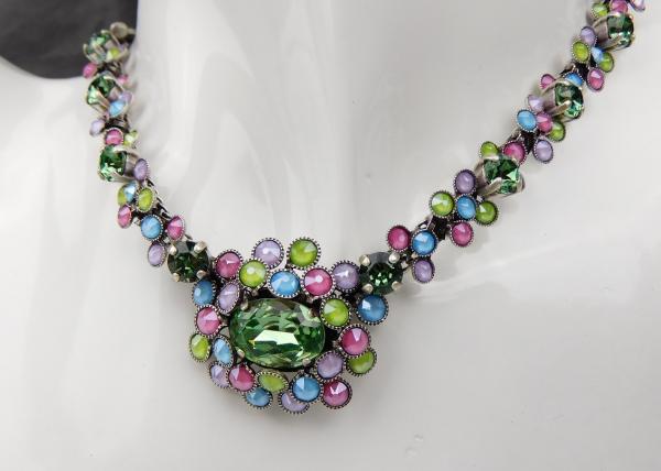Caviar Treasure Halskette Pastel Multi groß von Konplott